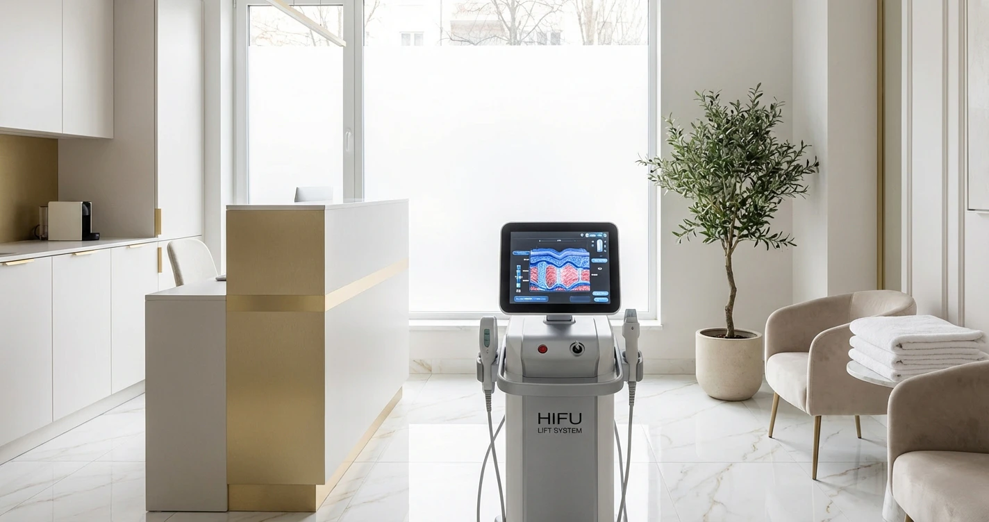 Zabiegi liftingujące - ilustracja