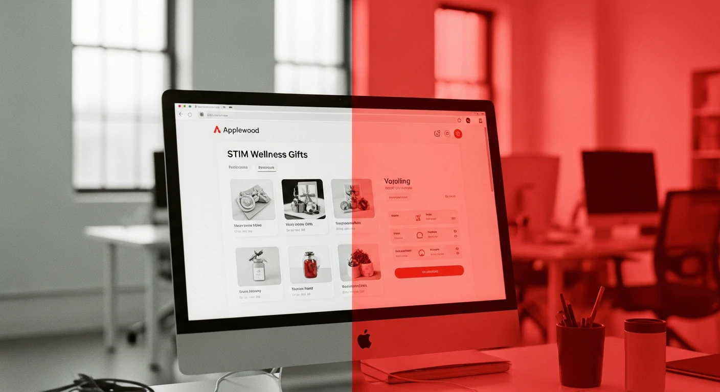 Plateforme STIM pour la sélection de cadeaux bien-être en télétravail