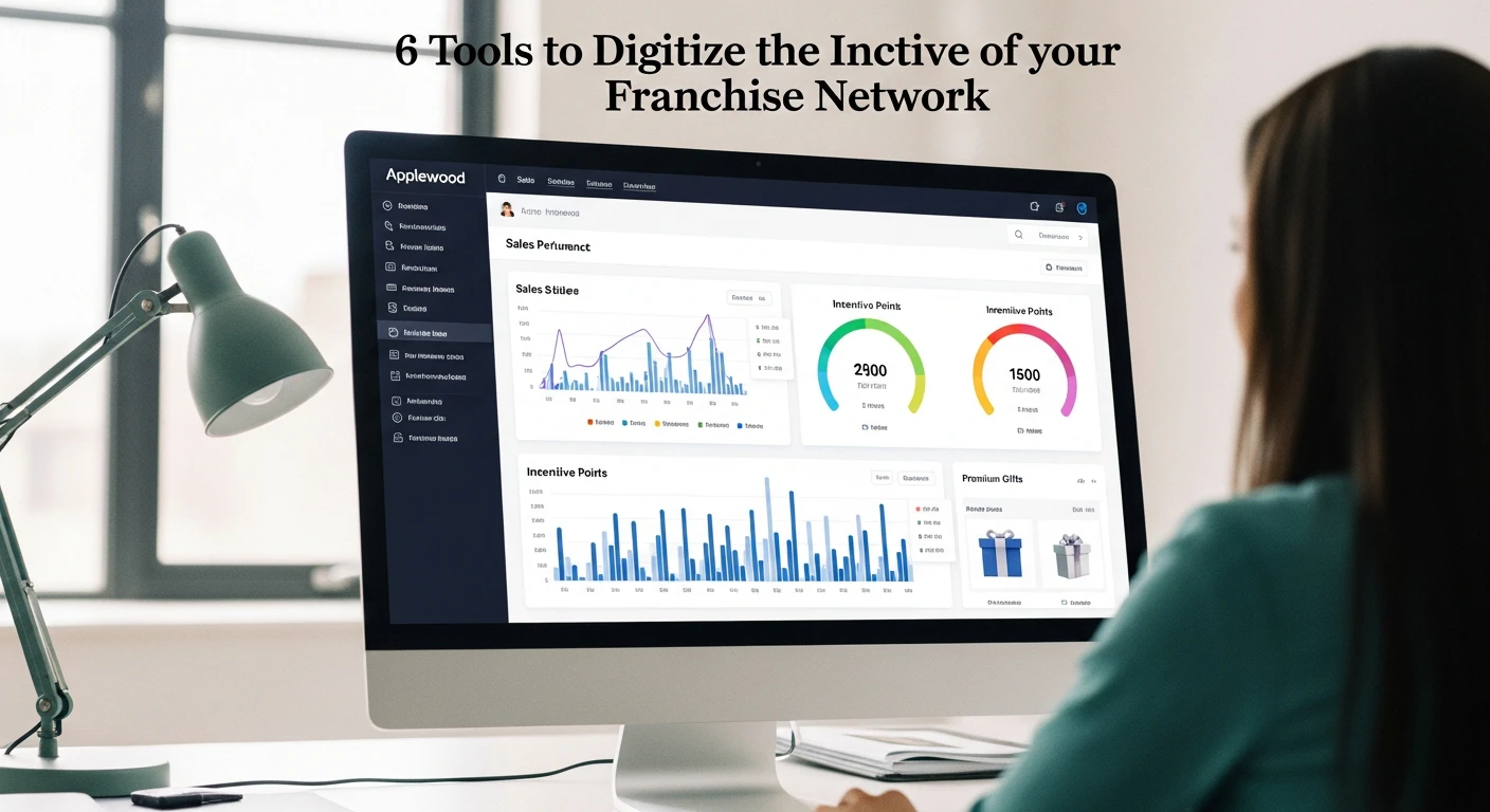 6 outils pour digitaliser l'incentive de votre réseau de franchise