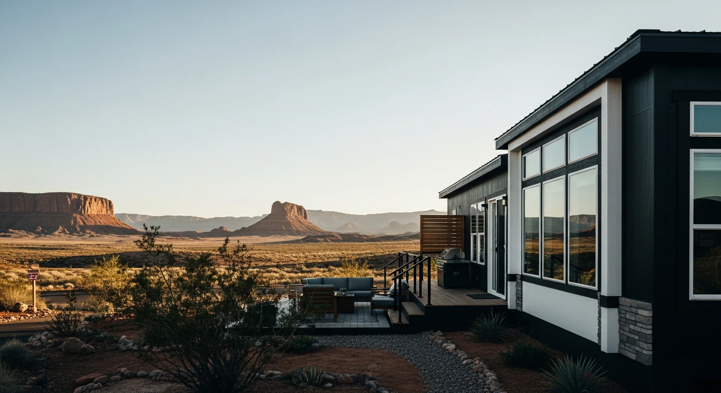 A modern, high-end [Manufactured Homes - Hassell Team AZ