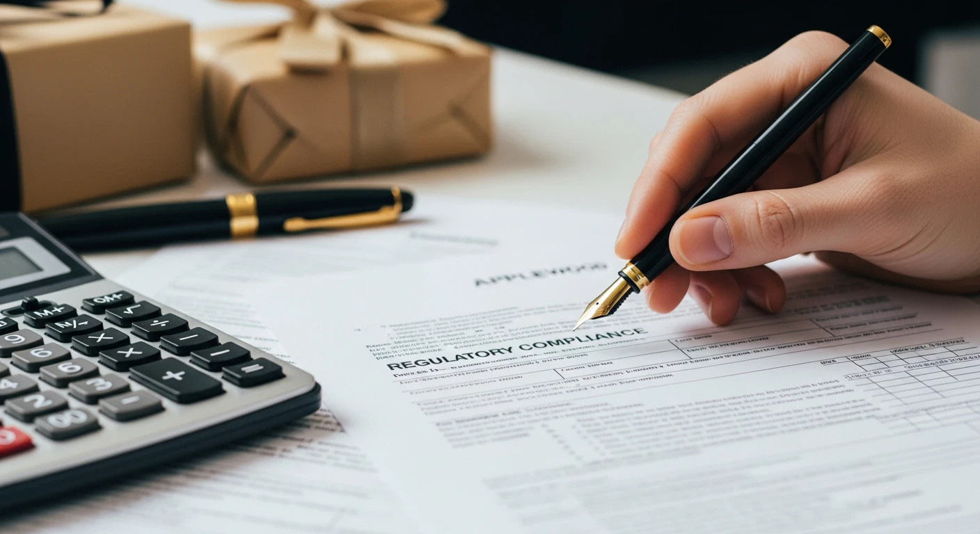 Réglementation cadeaux d'affaires 2026