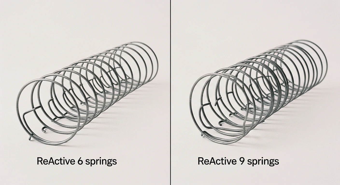 Hypnos Orthos mattress models comparison showing different firmness levels and fillings
