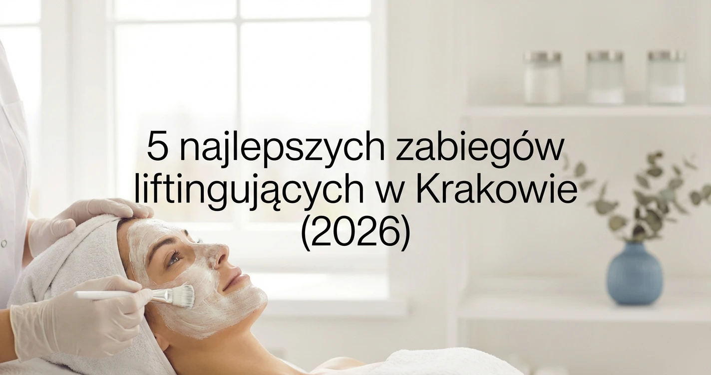 Najlepsze zabiegi liftingujące Kraków 2026: Kompletny ranking i przewodnik po odmładzaniu